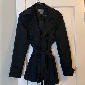 Ann Taylor black trench coat